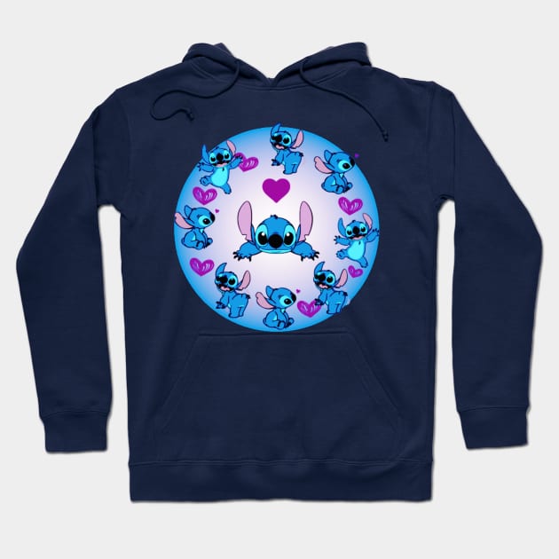 Cute Stitch Hoodie by PyGeek